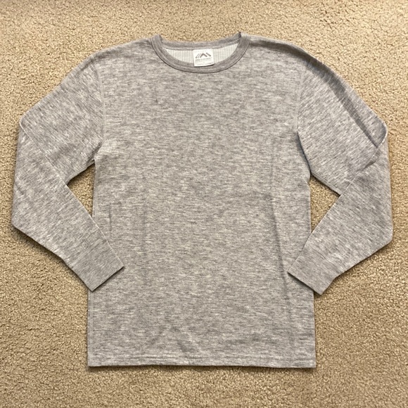 Medalist wool lined long sleeve base layer shirt size xl kids or small adult - Picture 2 of 7